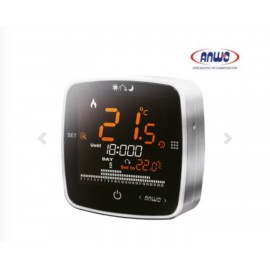 TERMOSTATO AMBIENTAL DE CALEFACCION PROGRAMABLE ANWO ATP - PANTALLA TACTIl